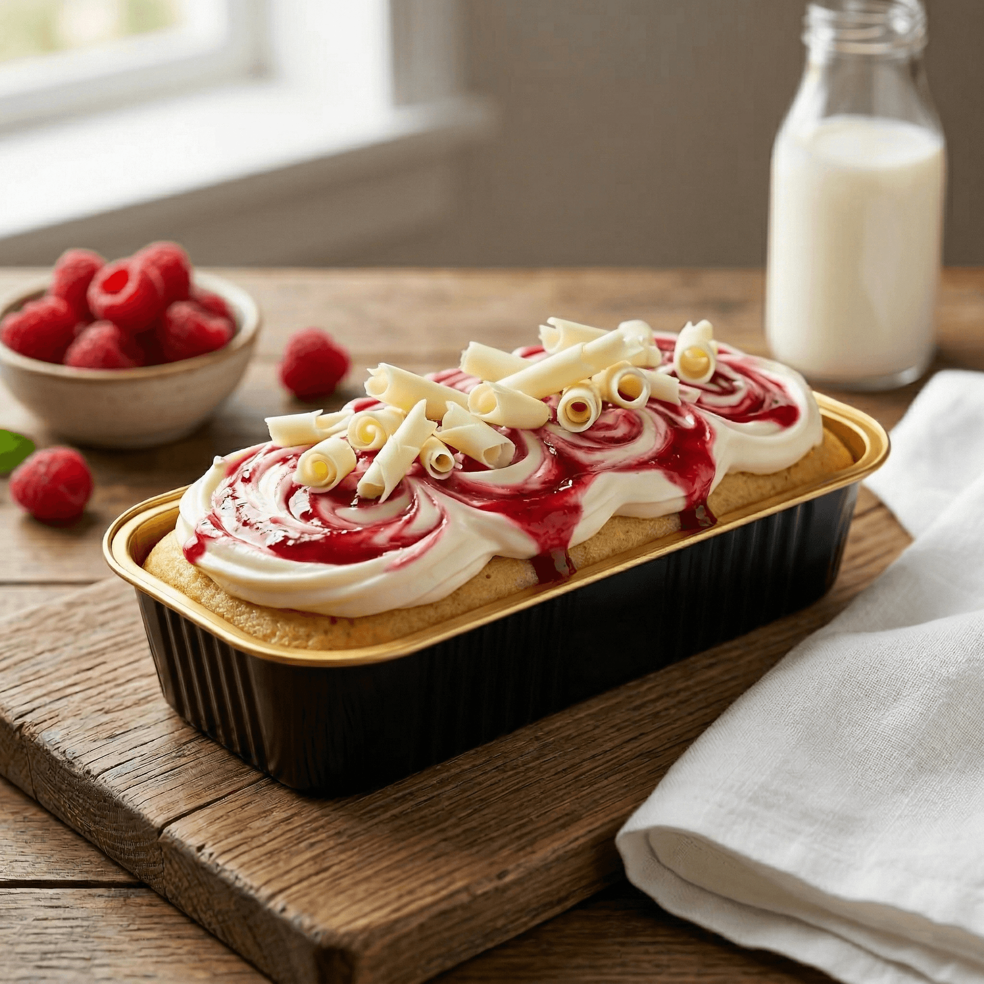 Berry & Blanc - Bright berries meet creamy elegance